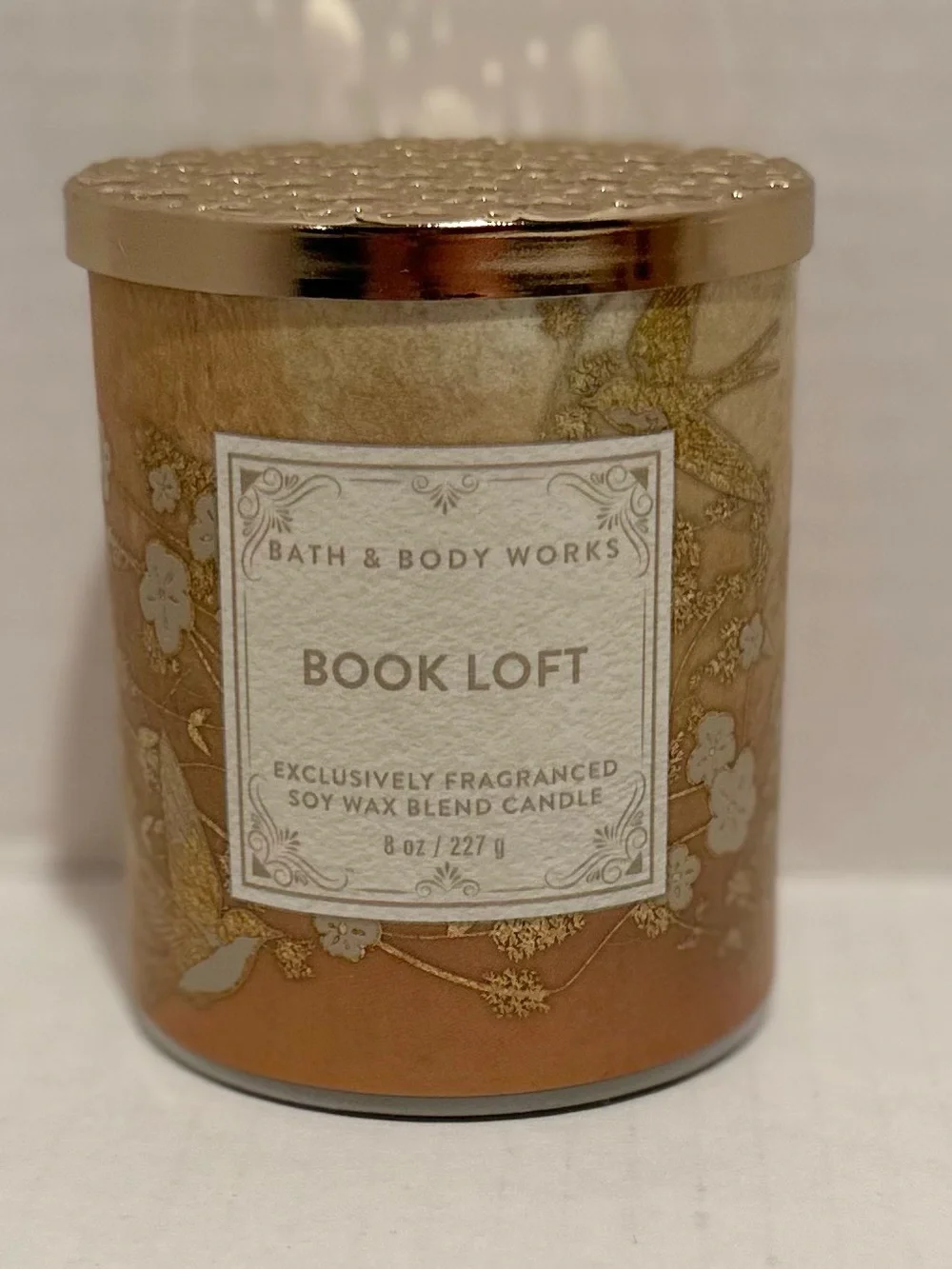 Bath & Body NEW Book Loft Single Wick Candle